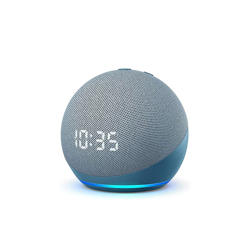 Amazon: Echo Dot 4 + Reloj y Alexa Twilight Blue – ORCAM