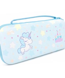 Estuche Switch: Unicornio y Castillo