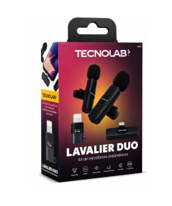 Tecnolab: Micrófono Dual entrada USB C y USB Lightning – TL854