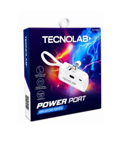 Tecnolab: Mini Power Bank Cargador Portátil Fast 20W – 10000 mAh TL778W