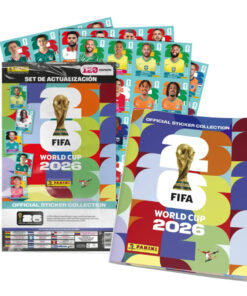 FIFA World Cup 2026 (Panini): Set de Actualización + Álbum Tapa Blanda (Ofertas Día del Niño)